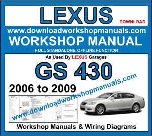 Lexus GS 430 Service Repair Workshop Manual